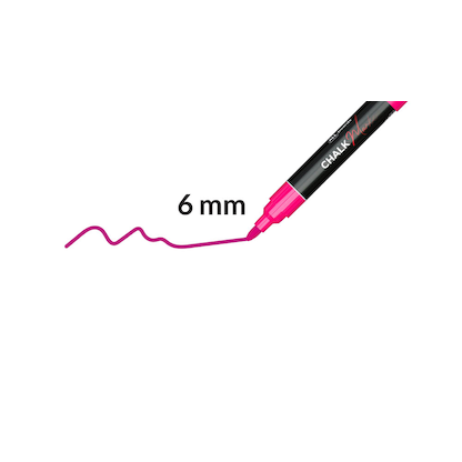 Artikelbild 2 für ALLboards Kreidemarker pink 6,0 mm, 1 St., Artikelnummer 503296