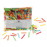 Artikelbild 1 für WOLF & APPENZELLER Nieten Röllchenlose verschiedene lustige Sprüche farbsortiert 500 St., Artikelnummer 238964