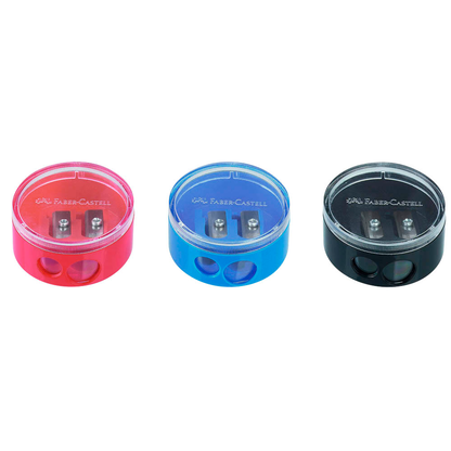 Artikelbild 2 für FABER-CASTELL Dosenspitzer doppelt farbsortiert, Artikelnummer 712489