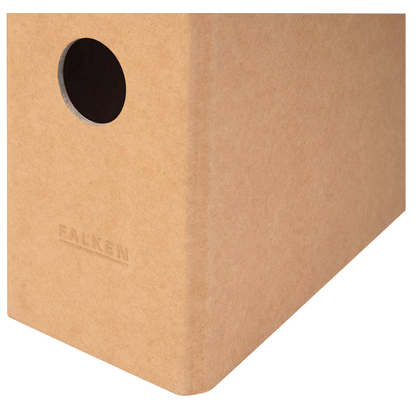 Artikelbild 3 für FALKEN PURE Ordner braun Karton 8,0 cm DIN A4, Artikelnummer 989186