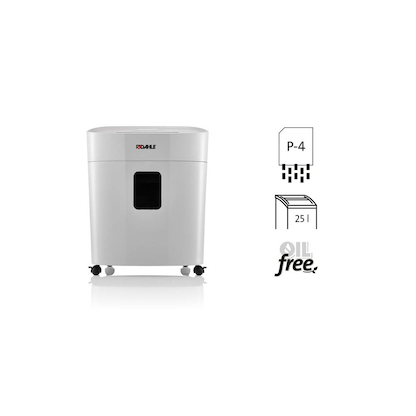 Artikelbild 4 für DAHLE PaperSAFE 260 Aktenvernichter mit Partikelschnitt P-4, 4 x 12 mm, bis 12 Blatt, lichtgrau, Artikelnummer 263481