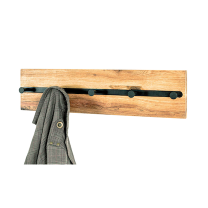 Artikelbild 4 für HAKU Möbel Wandgarderobe 22314 braun Holz 5 Haken 60,0 x 15,0 cm, Artikelnummer 551683