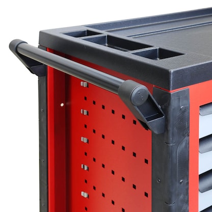 Artikelbild 7 für ADB HQ Werkstattwagen befüllt schwarz 7 Schubladen, Artikelnummer 892354