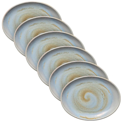 Artikelbild 24 für 6 HEART & SOUL Servierplatten Perfect Match Breeze blau 25,0 x 19,0 cm, Artikelnummer 994038