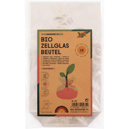 Artikelbild für folia Zellglas-Bodenbeutel 11,5 x 19,0 cm 10 St., Artikelnummer 300459