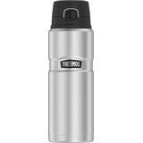 Artikelbild 1 für THERMOS® Isolierflasche Stainless King Edelstahl/schwarz 700,0 ml, Artikelnummer 700009