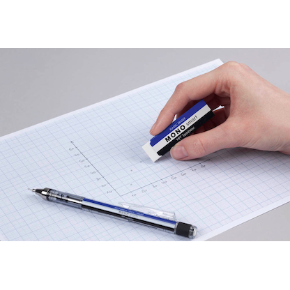 Artikelbild 4 für Tombow Radiergummi MONO smart weiß, 1 St., Artikelnummer 399168