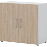 Artikelbild 1 für röhr Aktenschrank direct.office, 859S221000 sonoma-eiche, weiß 1 Fachboden 80,0 x 33,5 x 72,0 cm, Artikelnummer 460992