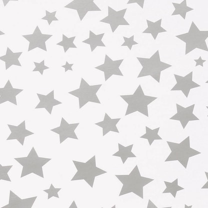 Artikelbild 3 für JUNG SCHÖNER VERPACKEN Geschenkpapier Diadem silber Sterne mehrfarbig, 20,0 m, Artikelnummer 537530