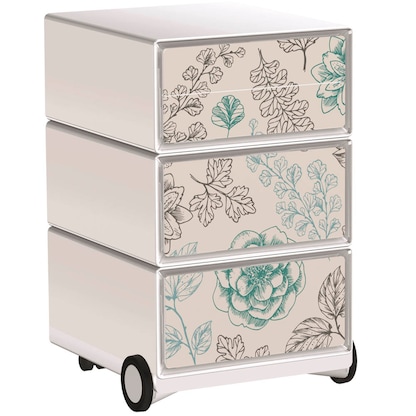 Artikelbild für PAPERFLOW easyBox Garden Factory Rollcontainer weiß, bunt 4 Auszüge 39,0 x 43,6 x 64,2 cm, Artikelnummer 215808