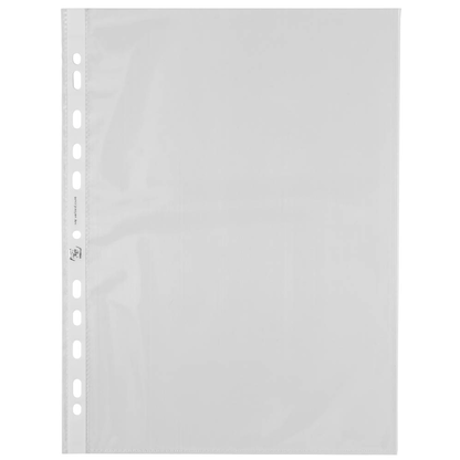 Artikelbild 4 für 100 OXFORD Prospekthüllen DIN A4 transparent genarbt 0,12 mm, Artikelnummer 704940