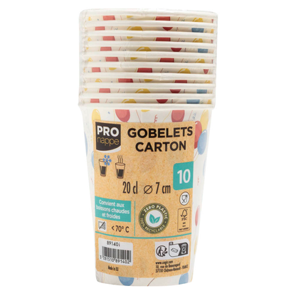 Artikelbild 3 für 10 PROnappe Einweg-Kaffeebecher Ballons 200,0 ml, Artikelnummer 347037