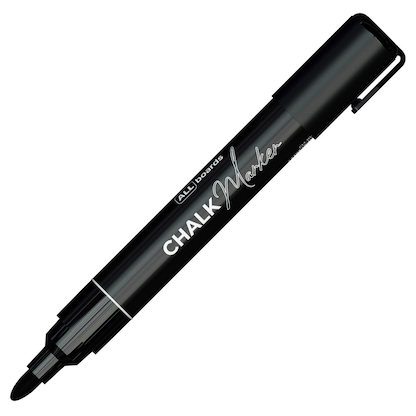Artikelbild für ALLboards Kreidemarker schwarz 6,0 mm, 1 St., Artikelnummer 503858