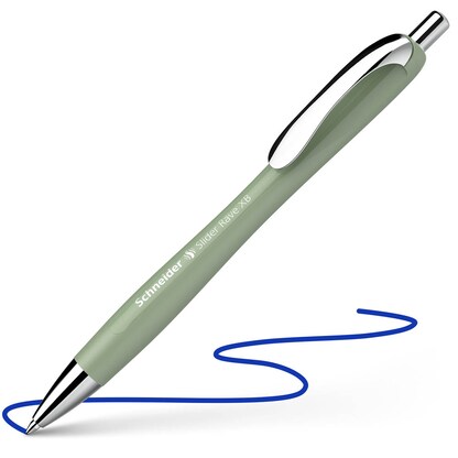 Artikelbild 3 für Schneider Kugelschreiber Slider Rave XB organic green, Schreibfarbe: blau, 1 St., Artikelnummer 514046