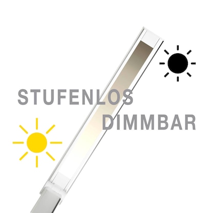 Artikelbild 7 für unilux POPY LED-Schreibtischlampe weiß/metallgrau 6 W, Artikelnummer 509756