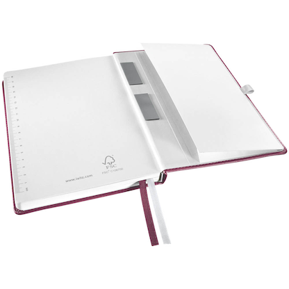 Artikelbild 6 für LEITZ Notizbuch Style DIN A5 kariert, granat rot Hardcover 160 Seiten, Artikelnummer 290054