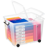 Artikelbild 1 für cep Aufbewahrungsbox 75,0 l transparent 60,0 x 48,5 x 41,5 cm, Artikelnummer 766311