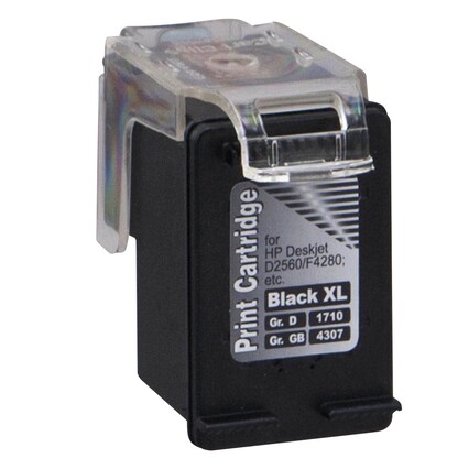 Artikelbild 2 für dots schwarz Druckerpatrone kompatibel zu HP 300XL (CC641EE), Artikelnummer 533521