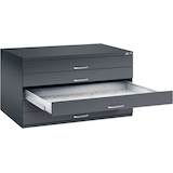 Artikelbild 1 für CP 7200 Planschrank schwarzgrau 5 Schubladen 135,0 x 96,0 x 76,0 cm, Artikelnummer 682373