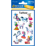 Artikelbild 1 für AVERY Zweckform Klebetattoo 56390 Elfen, Einhörner, 11 Etiketten, Artikelnummer 288013
