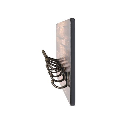 Artikelbild 3 für HAKU Möbel Wandgarderobe 18888 Motiv Holz 5 Haken 60,0 x 25,0 cm, Artikelnummer 551723