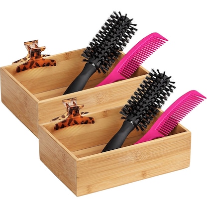 Artikelbild 2 für 2 WENKO Terra Ordnungsboxen braun 22,0 x 15,0 x 7,0 cm, Artikelnummer 806333