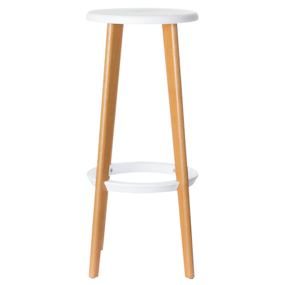 Artikelbild 3 für 2 meet powered by PAPERFLOW Barhocker Woody THWOOD.23.13 weiß, Artikelnummer 546871