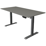 Artikelbild 1 für Kerkmann Move 1 elektrisch höhenverstellbarer Schreibtisch grafit rechteckig, T-Fuß-Gestell grau 160,0 x 80,0 cm, Artikelnummer 488102
