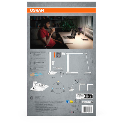 Artikelbild 4 für OSRAM Office Line Desk Banker Inductive Charging Schreibtischlampe weiß 17 W, Artikelnummer 710016