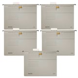 Artikelbild 1 für AKTION: 5 LEITZ Hängehefter ALPHA® 1984 Karton grau 1 x kaufmännische Heftung mit Prämie nach Registrierung, Artikelnummer 322141