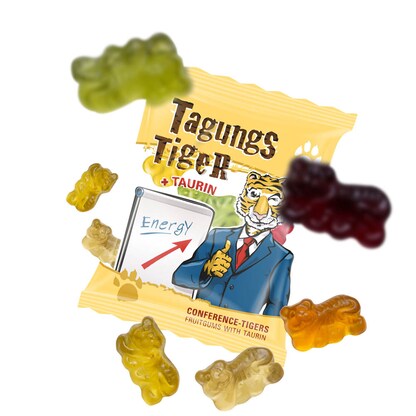 Artikelbild 4 für HELLMA Tagungstiger Fruchtgummi 100 St. á 8,5 g, Artikelnummer 781482
