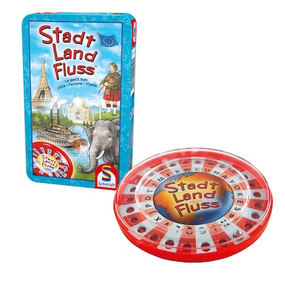 Artikelbild 18 für Schmidt MBS Stadt Land Fluss in Metalldose Geschicklichkeitsspiel, Artikelnummer 936219