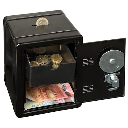 Artikelbild 2 für Idena Spardose Spartresor schwarz, Artikelnummer 141026