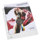 Artikelbild 1 für 100 OXFORD Prospekthüllen QUICK'IN DIN A4 glasklar glatt 0,07 mm, Artikelnummer 132977