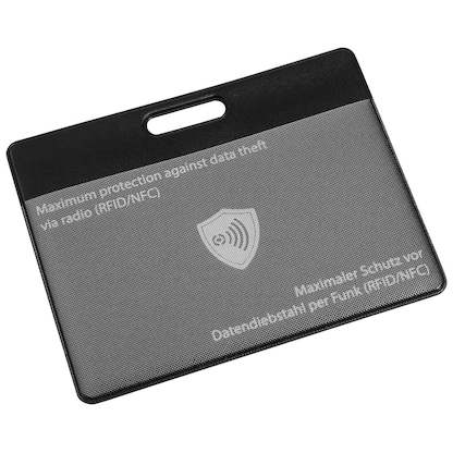 Artikelbild 4 für HIDENTITY® Dokumentenhülle Hidentity Admission schwarz 9,5 x 7,5 cm, 1 St., Artikelnummer 809053