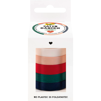 Artikelbild 18 für folia Geschenkband CLASSIC satiniert rot, champagner, rosa, dunkelblau, dunkelgrün 10,0 mm x 4,0 m, Artikelnummer 692667