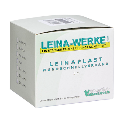 Artikelbild 3 für LEINA-WERKE Pflaster REF 70005 beige 8,0 cm x 5,0 m, 1 St., Artikelnummer 563799