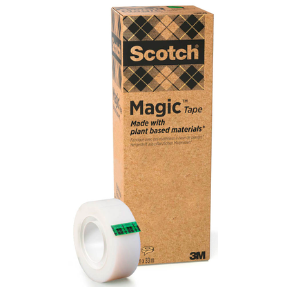 Artikelbild 11 für Scotch Magic™ Tape a greener choice Klebefilm matt 19,0 mm x 33,0 m 9 Rollen, Artikelnummer 396622