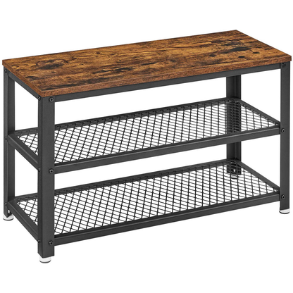 Artikelbild 12 für VASAGLE Schuhbank LBS73X braun, schwarz Holz 73,0 cm, Artikelnummer 262929