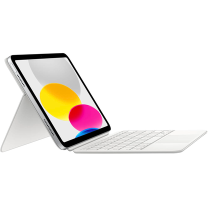 Artikelbild für Apple Magic Keyboard Folio Tablet-Tastatur weiß geeignet für Apple iPad 10. Gen (2022), Apple iPad 10. Gen (2024), Apple iPad (A16) (2025), Artikelnummer 839452