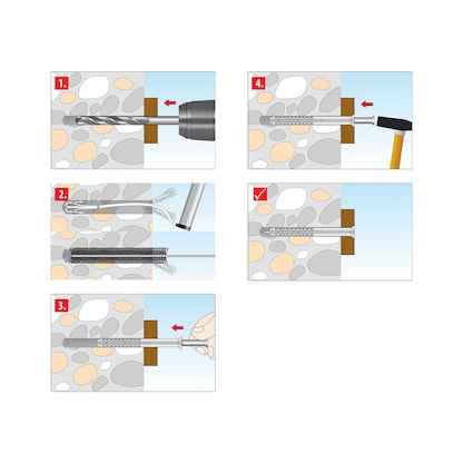 Artikelbild 5 für TOX ATTACK 017102271 Nageldübel Ø 8 mm x 120 mm, 50 St., Artikelnummer 559747