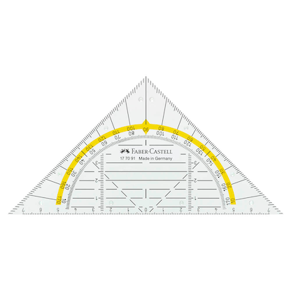 Artikelbild 3 für FABER-CASTELL Geometrie-Dreieck 14,0 cm, Artikelnummer 901991