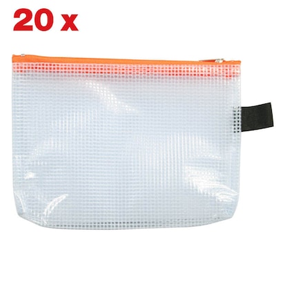 Artikelbild 2 für AKTION: FolderSys Reißverschlussbeutel transparent/orange 0,15 mm, 20 St., Artikelnummer 243683