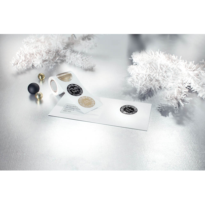 Artikelbild 3 für SIGEL Aufkleber Christmas Lettering CS120 Schrift, silber 45,0 x 50,0 mm, 200 Etiketten, Artikelnummer 818430