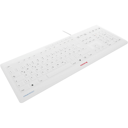 Artikelbild 14 für CHERRY STREAM PROTECT Tastatur kabelgebunden weiß, Artikelnummer 888624