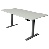 Artikelbild 1 für Kerkmann Move 1 elektrisch höhenverstellbarer Schreibtisch lichtgrau rechteckig, T-Fuß-Gestell grau 180,0 x 80,0 cm, Artikelnummer 488431