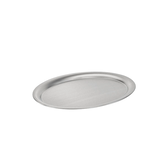 Artikelbild 1 für APS Tablett KAFFEEHAUS silber oval 29,0 x 22,0 cm, Artikelnummer 197438