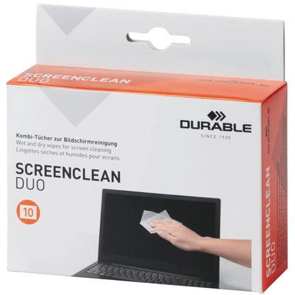 Artikelbild für DURABLE SCREENCLEAN DUO Reinigungs-Set, Artikelnummer 363497