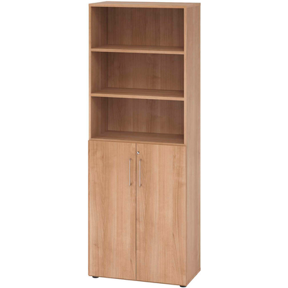 Artikelbild für HAMMERBACHER Regalschrank 968T3, V968T3/N/N/BS nussbaum 80,0 x 42,0 x 215,6 cm, Artikelnummer 380778
