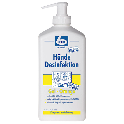 Artikelbild 16 für Becher Händedesinfektionsgel 0,5 l, Artikelnummer 451753
